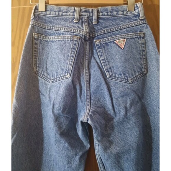 Vintage 80s Size 30 Guess Jeans by George Marciano Straight Leg Jeans 27x32 - Picture 3 of 8